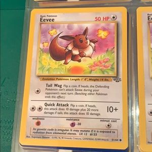Eevee 1999 Pokémon card